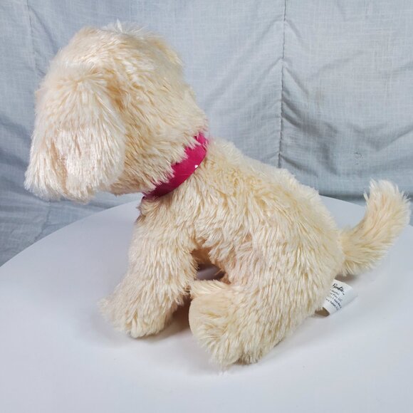 Mattel Barbie White Kiss & Care Pet Puppy Makes Sounds 9" Sitting - Picture 3 of 8